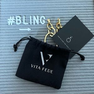 Rachel Zoe VITA FEDE Cassio Earrings Modular Adjustable -NWOT